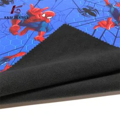 100D mikropluošto spausdintas TPU poli Softshell audinys