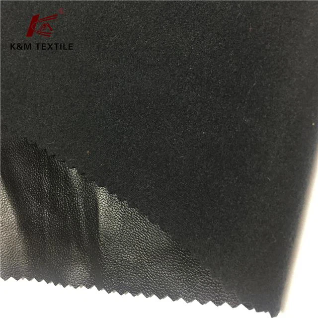 Brushed Poly Fleece Fabric With Coating