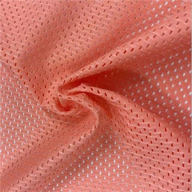Laidus poliesterio spandex tinklelio audinys