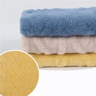 Jacquard Velvet Sherpa Fleece audinys