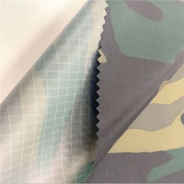 Poliesterio Ripstop Taffeta Camo vandeniui atsparus audinys